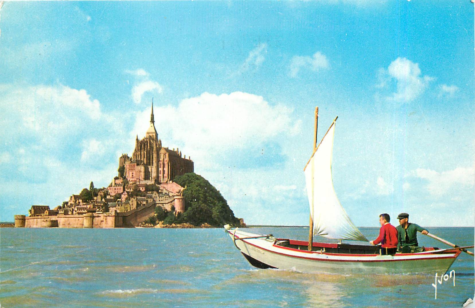 CPM Le Mont-Saint-Michel Bateau