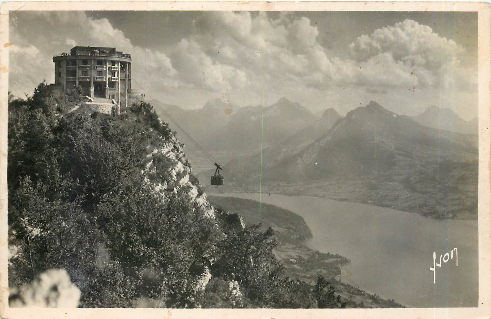 Veyrier du Lac (Haute-Savoie) — Le Téléphérique - Gare-station supérieure — Les Éditions d'Art, Paris