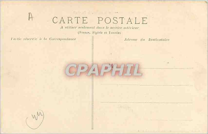 CPA Guerande - Les Remparts le Bas-Mail — Rückseite