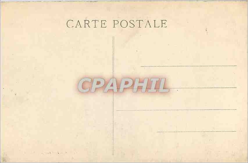 CPA Le Croisic La Grande Cote Effet de Vague — Rückseite