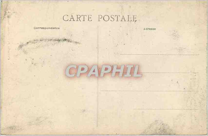CPA Guerande Chevet de la Collegiale Saint-Aubin — Rückseite