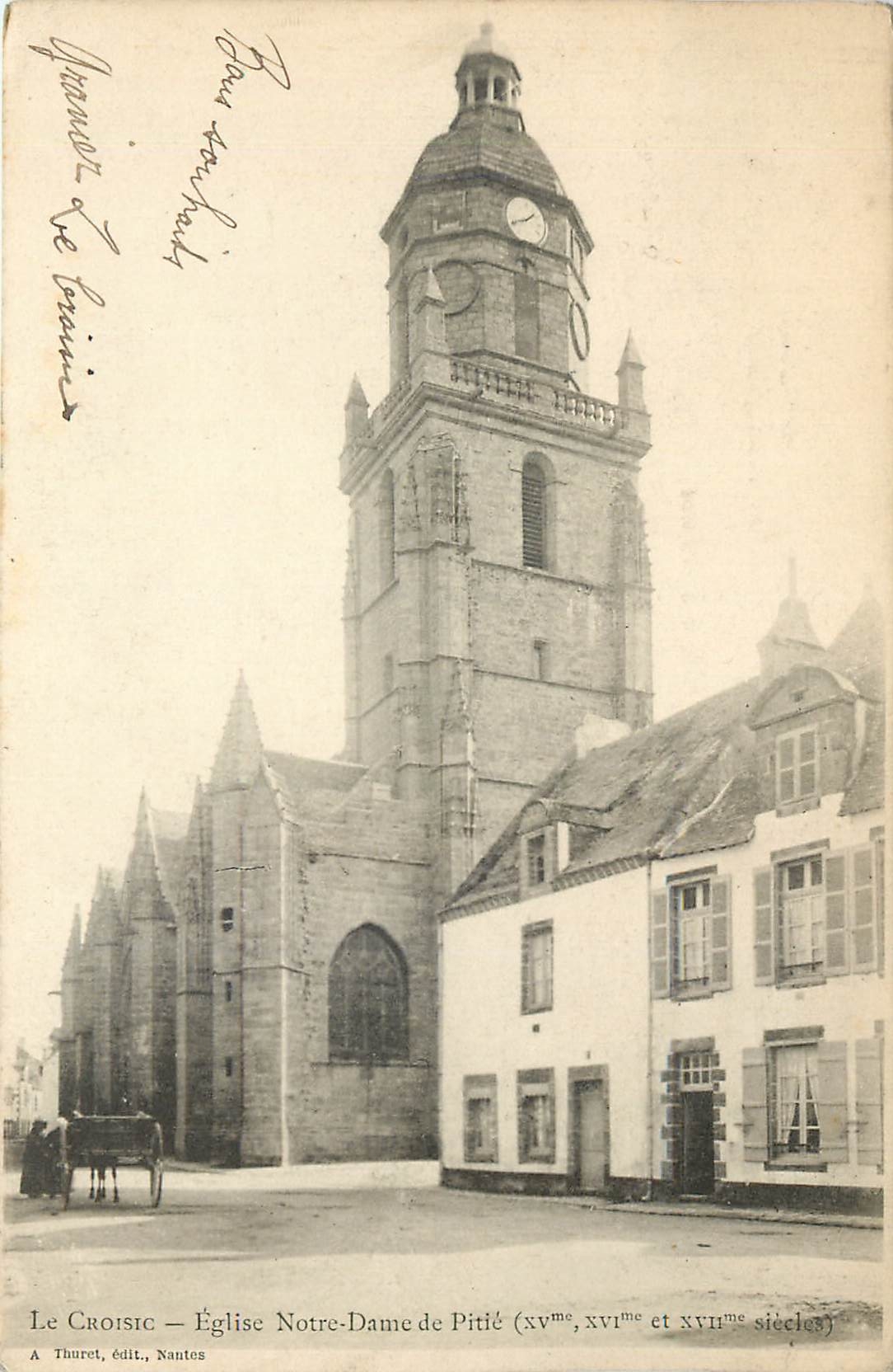 CPA Le Croisic - Eglise Notre-Dame de Pitie