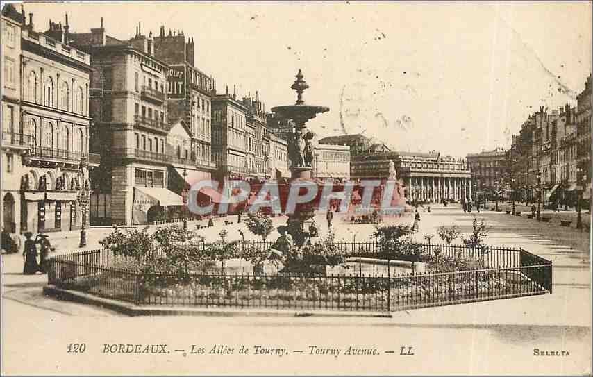 CPM Bordeaux - Les Allees de Tourny - Tourny Avenue