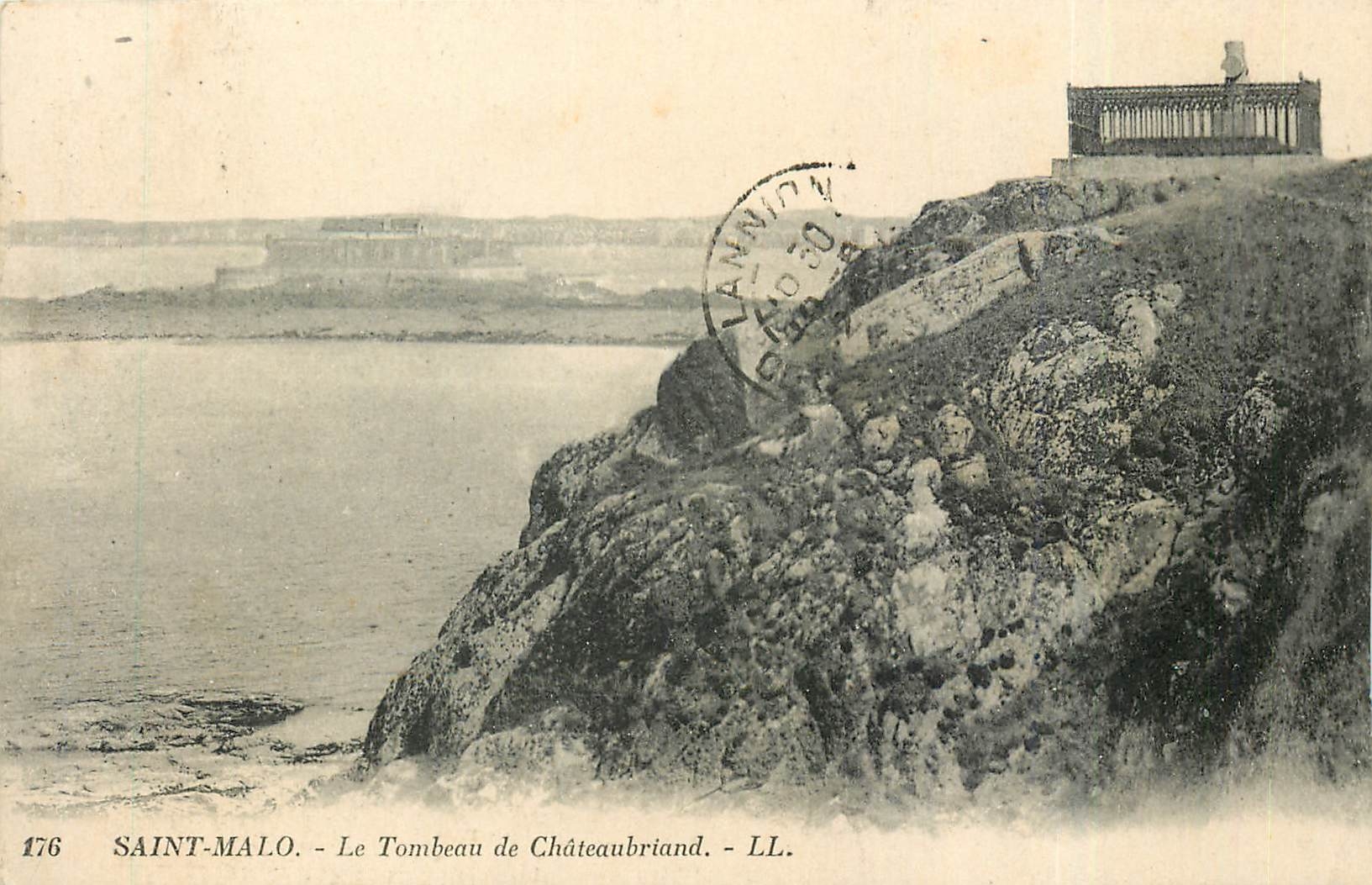 SAINT-MALO - Le Tombeau de Châteaubriand - LL. - N° 176