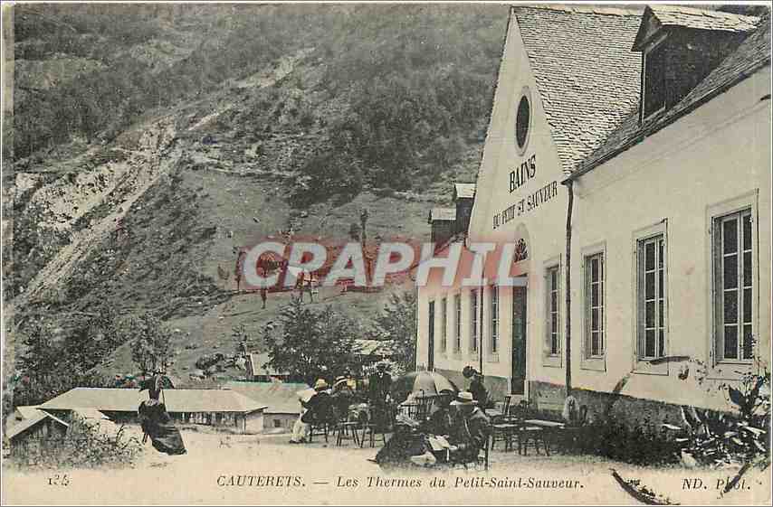 CPA Cauterets - Les Thermes du Petit-Saint-Sauveur