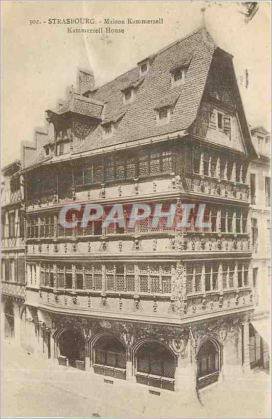CPA Strasbourg - Maison Kammerzell