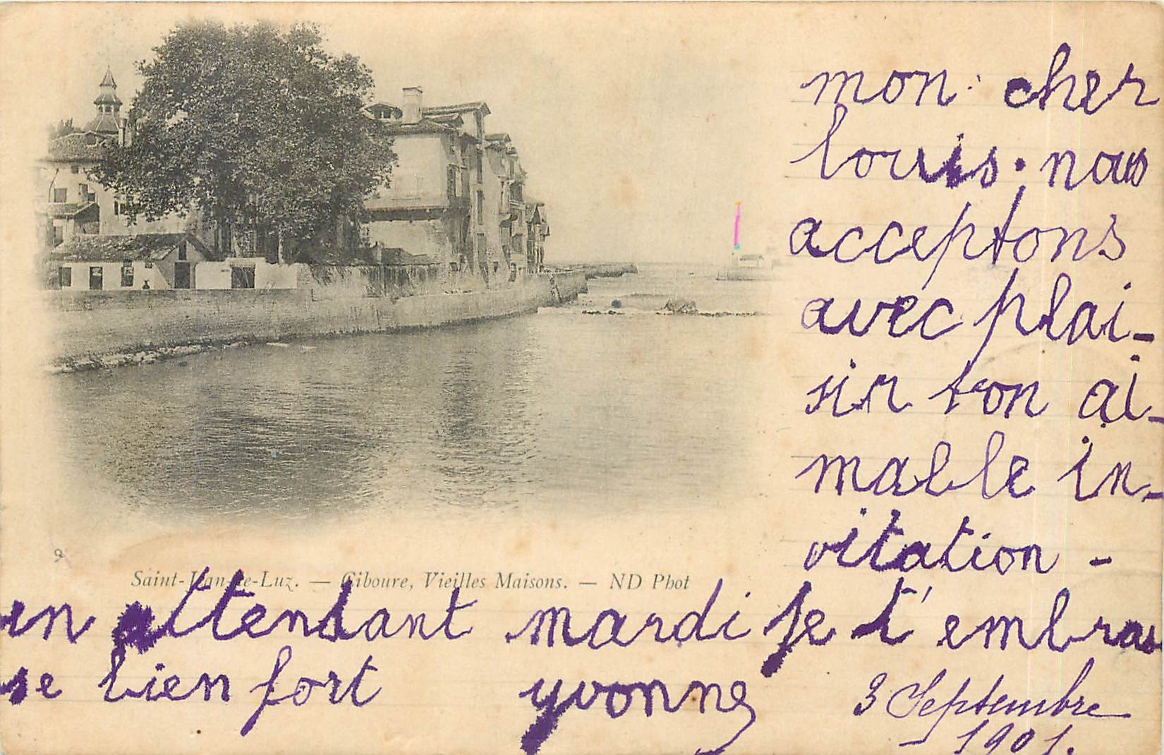 Saint-Lanle-Lux — Gibouret, Vieilles Maisons — ND Phot - Recto