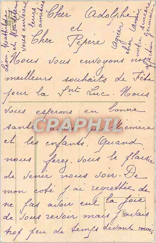 CPA Les fleurs de l'Amitie ont un parfum vivace Dont le coeur ne se lasse jamais d'etre impregne — Back
