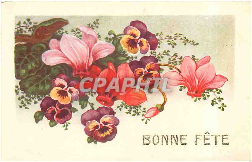 CPA Bonne Fete
