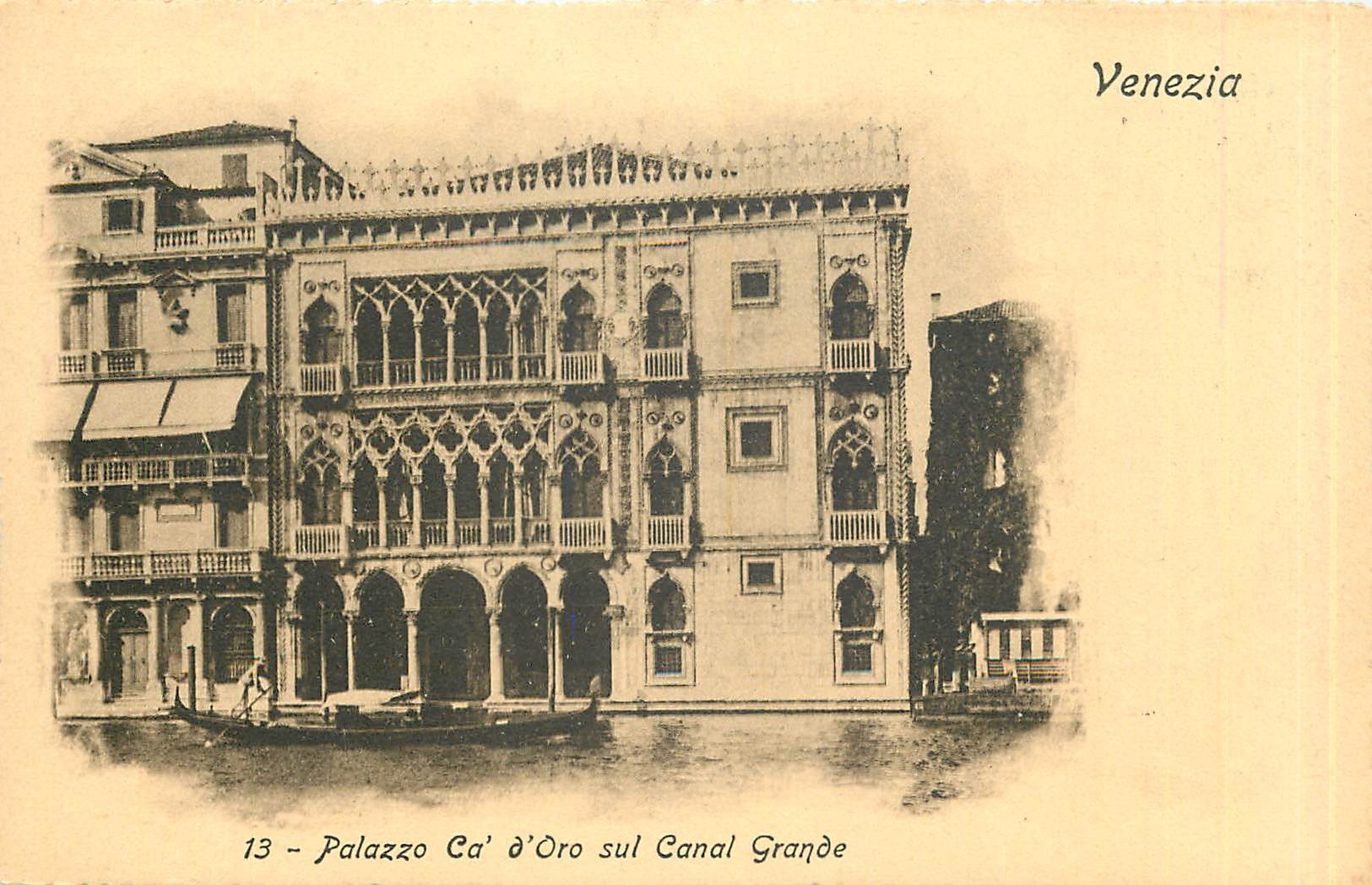 CPA Venezia Palazzo Ca' d'Oro sul Canal Grande