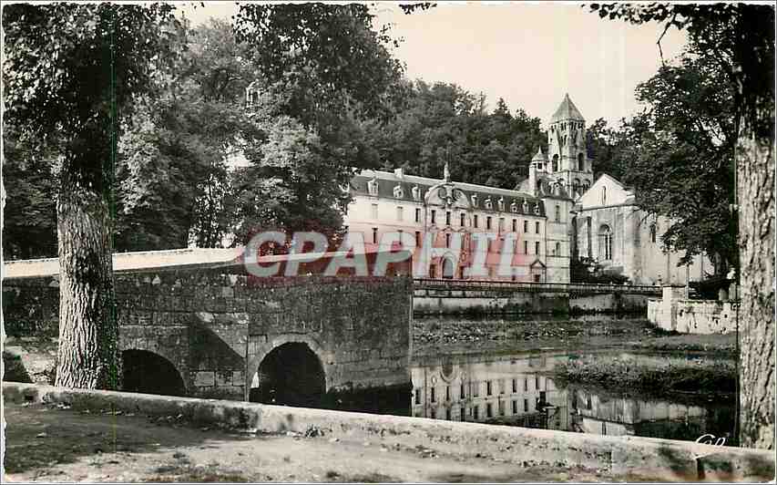CPM Brantome - Le Pont Coude l'Abbaye et l'Eglise