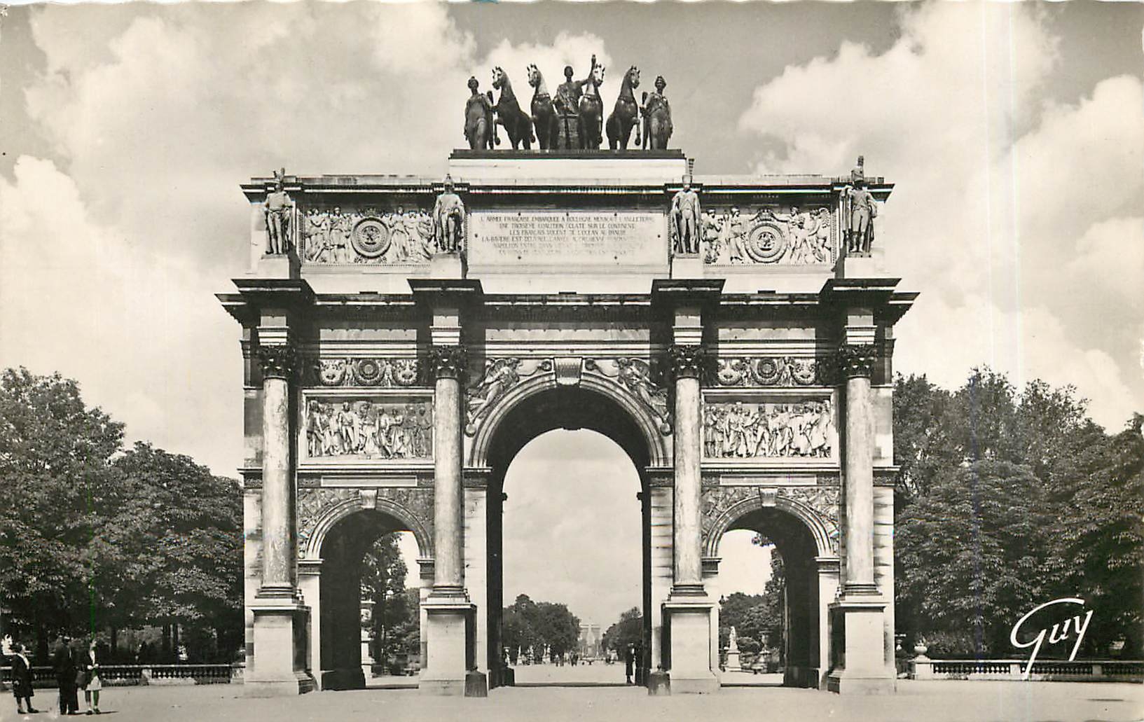 CPM Paris et ses merveilles Arc de Triomphe du Carrousel