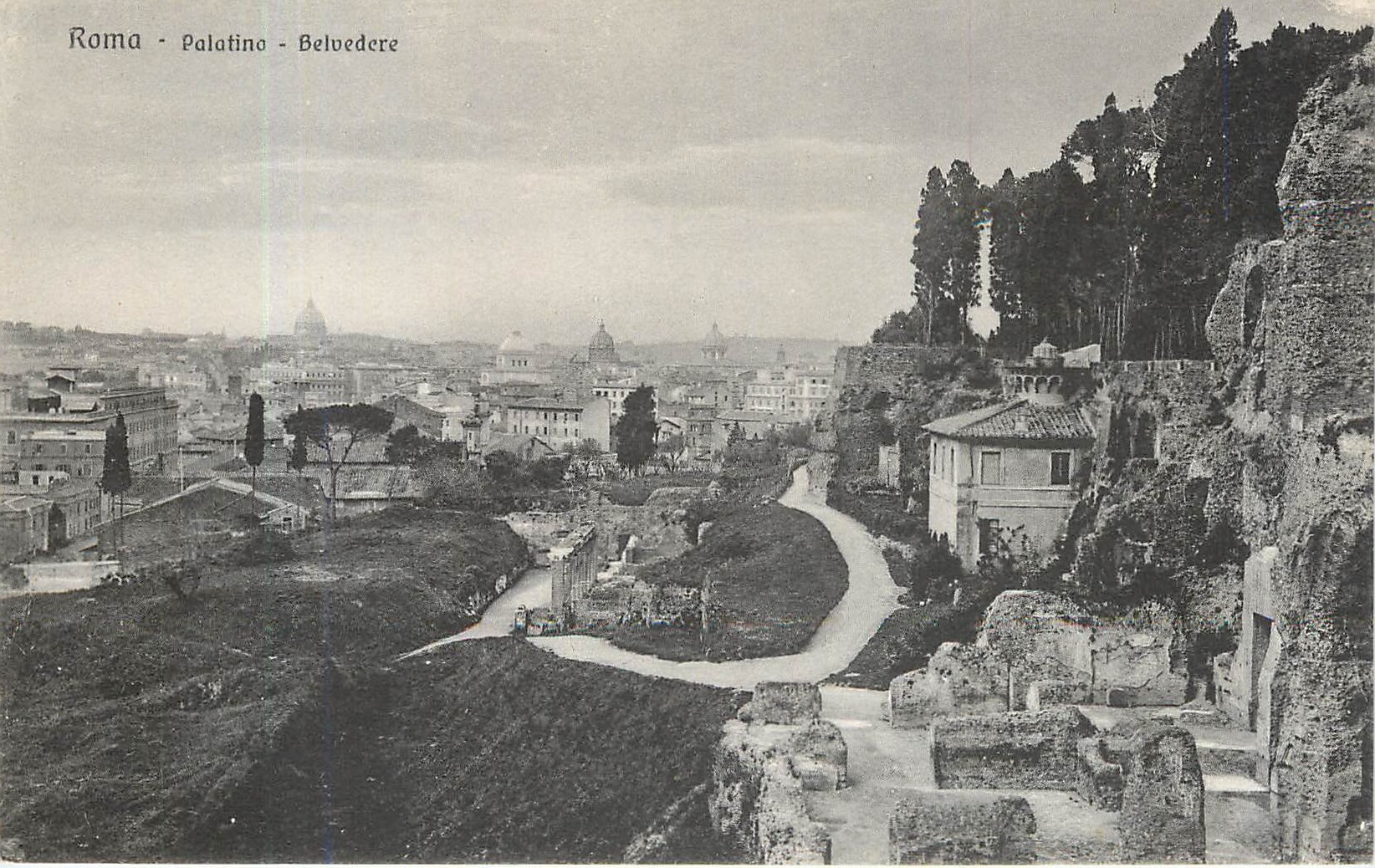 CPA Roma - Palatino - Belvedere