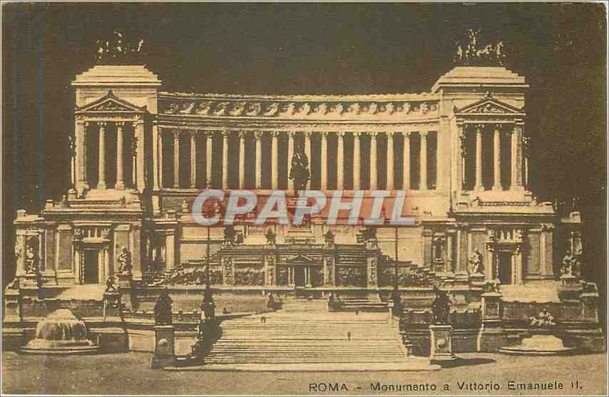 CPA Roma - Monumento a Vittorio Emanuele