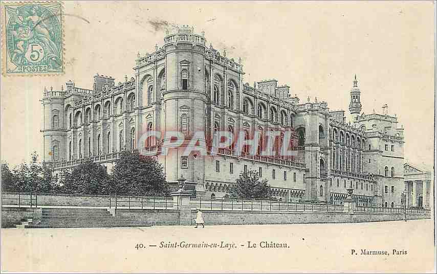 CPA Saint-Germain-en-Laye - Le Chateau