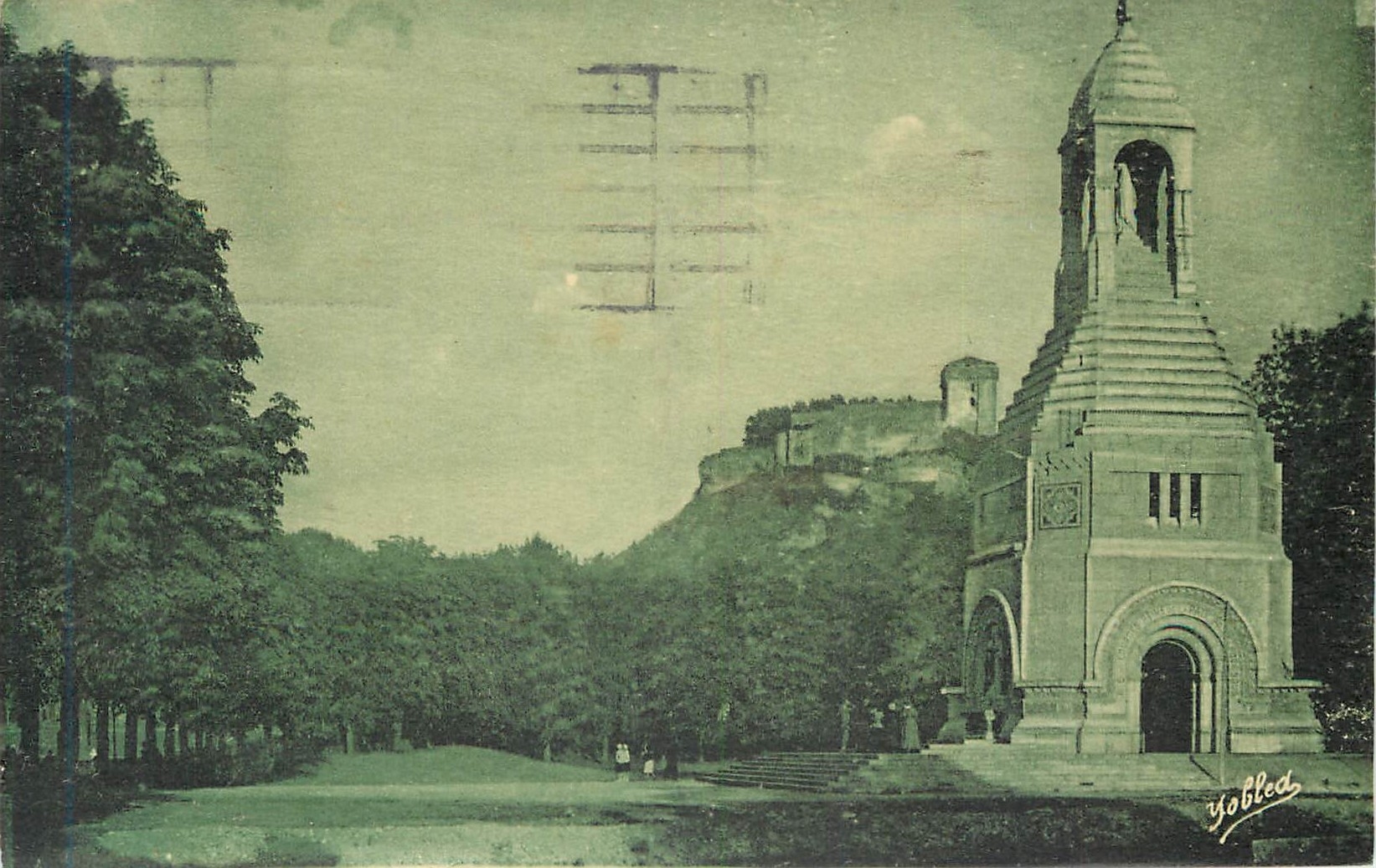 CPA Lourdes Monument de la reconnaissance