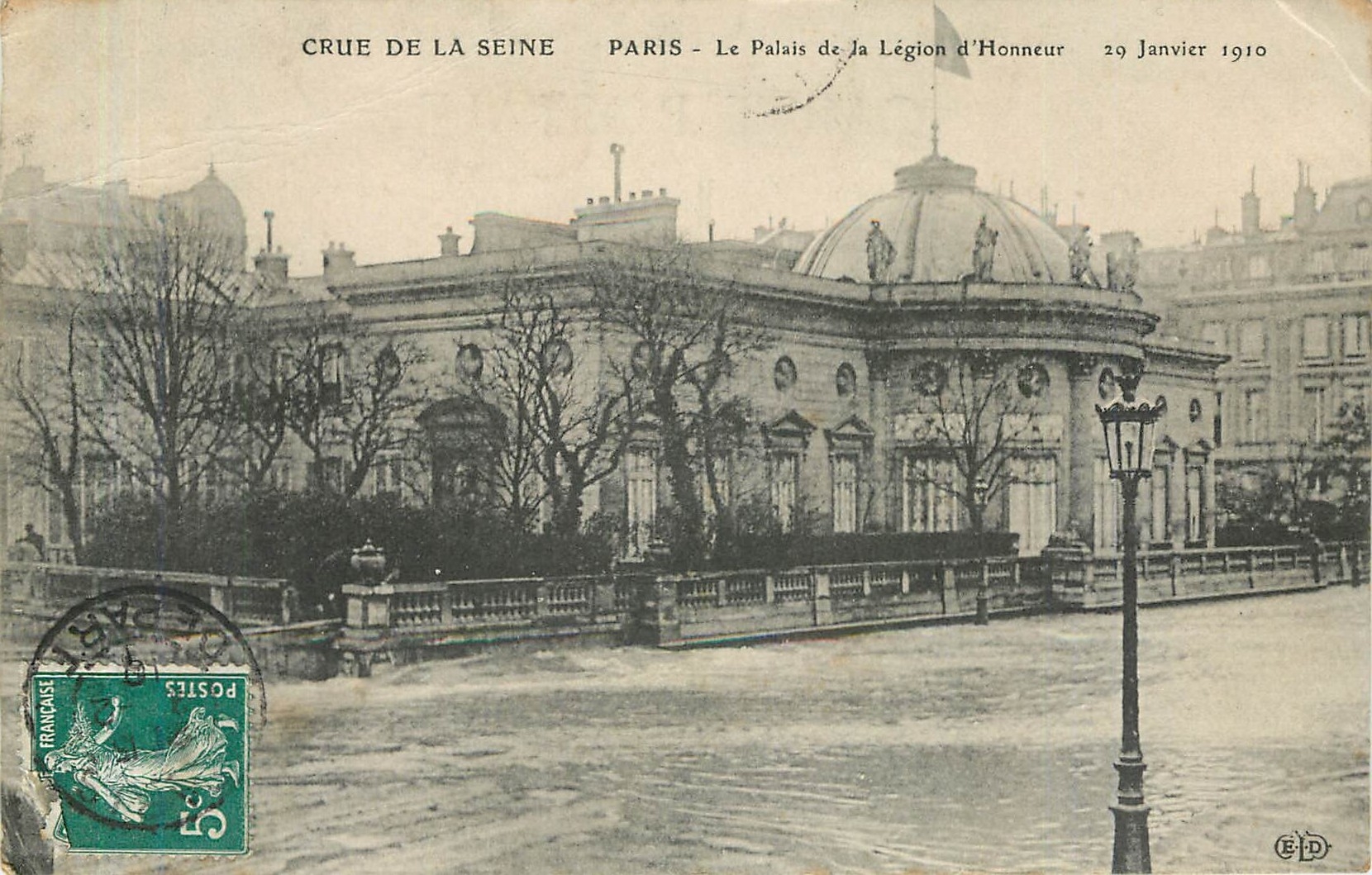 CPA Paris - Le Palais de la Legion d'Honneur