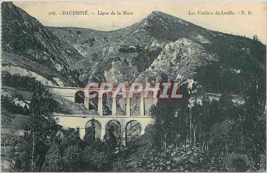 CPA Dauphine - Ligne de la Mure
