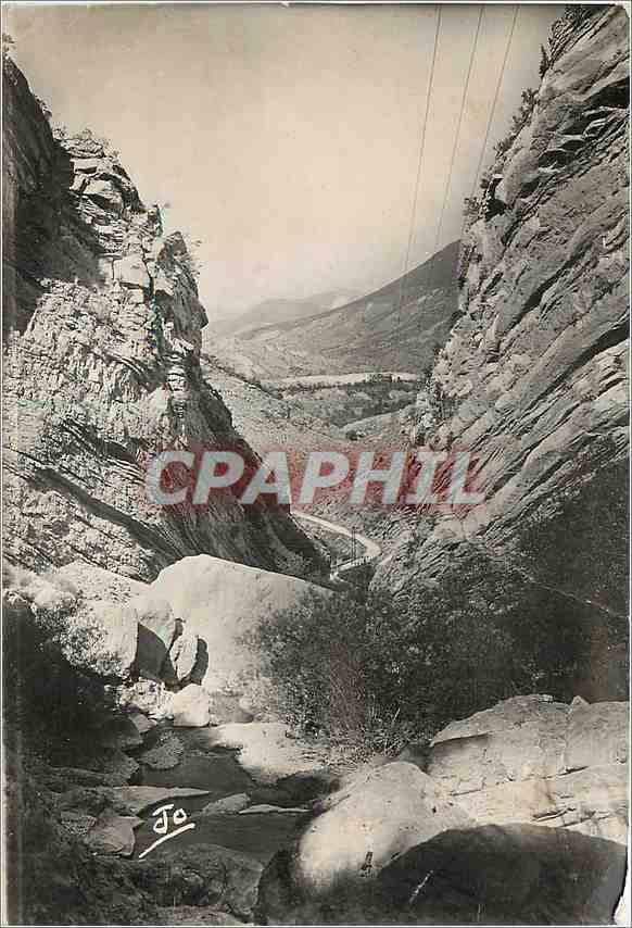 CPA Le Saix - Route des Gorges des Clausonne