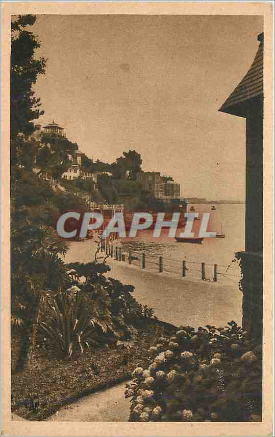 Dinard — Un coin de la Promenade du « Clair de Lune » — Cie des Arts Photomécaniques, Paris