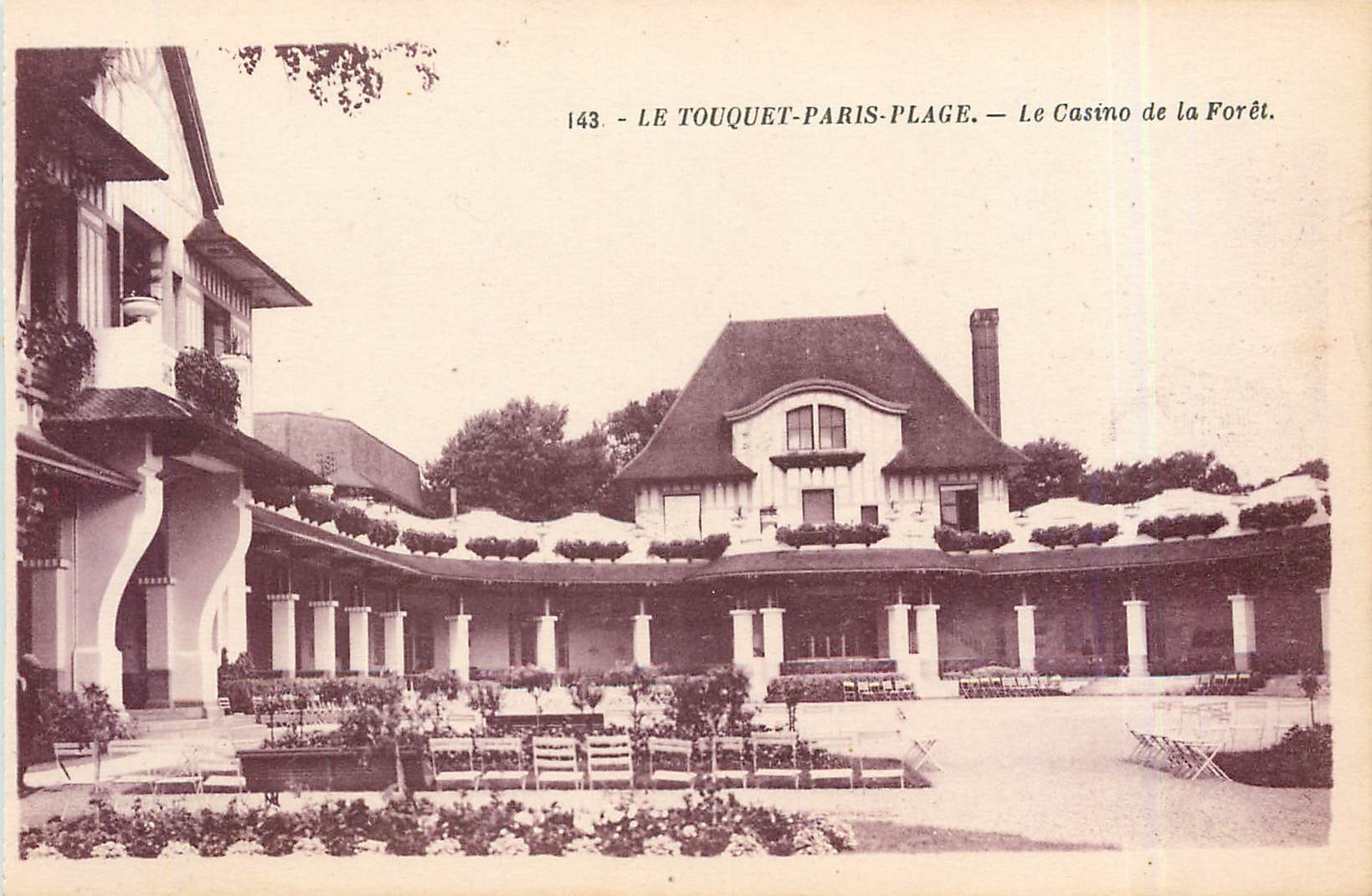 CPA Le Touquet-Paris-Plage -  Le Casino de la Foret