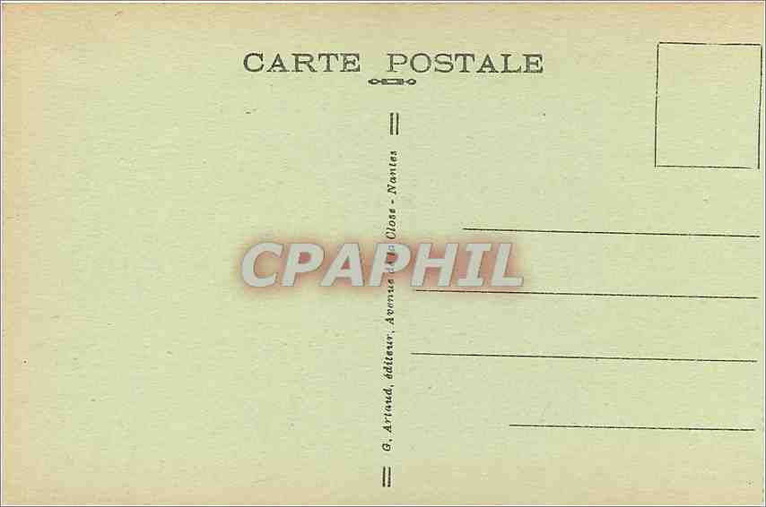 CPA Le Touquet-Paris-Plage -  Le Casino de la Foret — Rückseite
