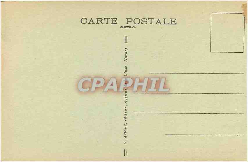 CPA Le Touquet-Paris-Plage La Foret et le Clocher de l'Eglise Jeanne d'Arc — Verso