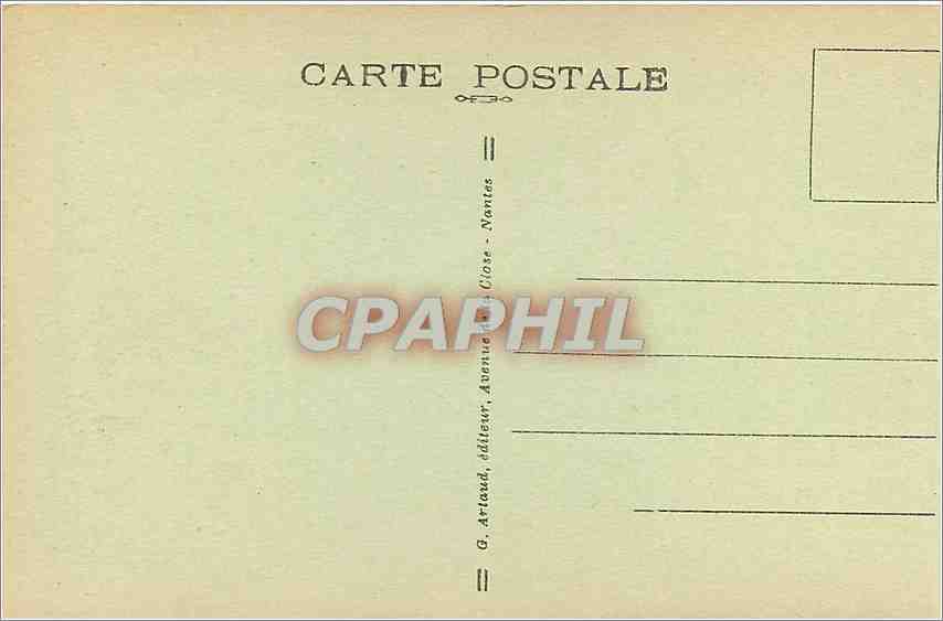 CPA Le Touquet-Paris-Plage -  Le Grand Hotel — Rückseite