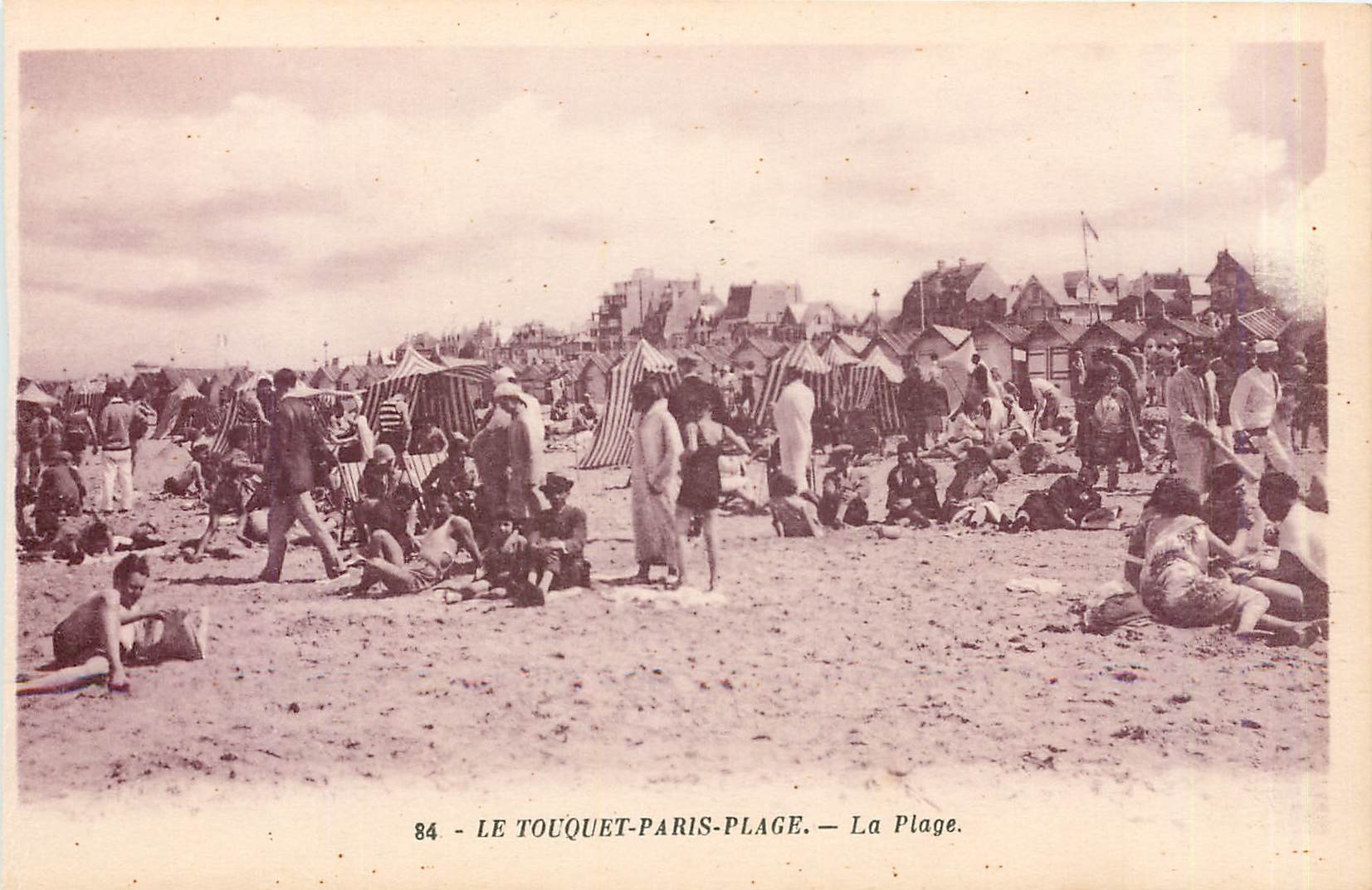 CPA Le Touquet-Paris-Plage - La Plage