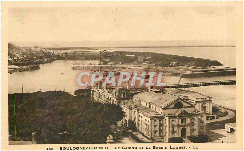 Boulogne-sur-Mer — Das Casino und der Loubet-See — LL, n°442