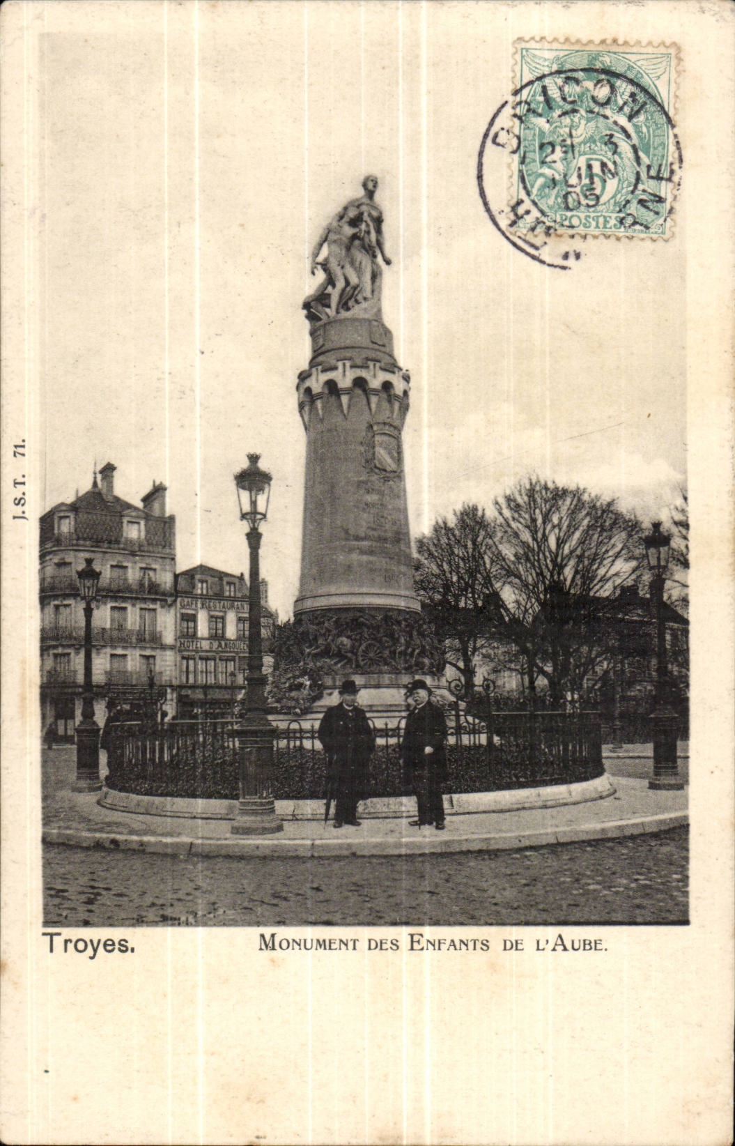 Troyes - Monument des Enfants de L'Aube - CPA 