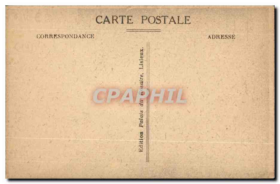 Lisieux - Tombe de Sainte Thérèse de l'Enfant Jésus — Édition Palais du Rosaire — Rückseite