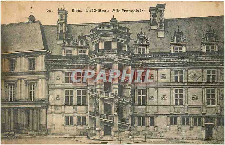 CPA Blois Le Chateau Aile Francois 1er 