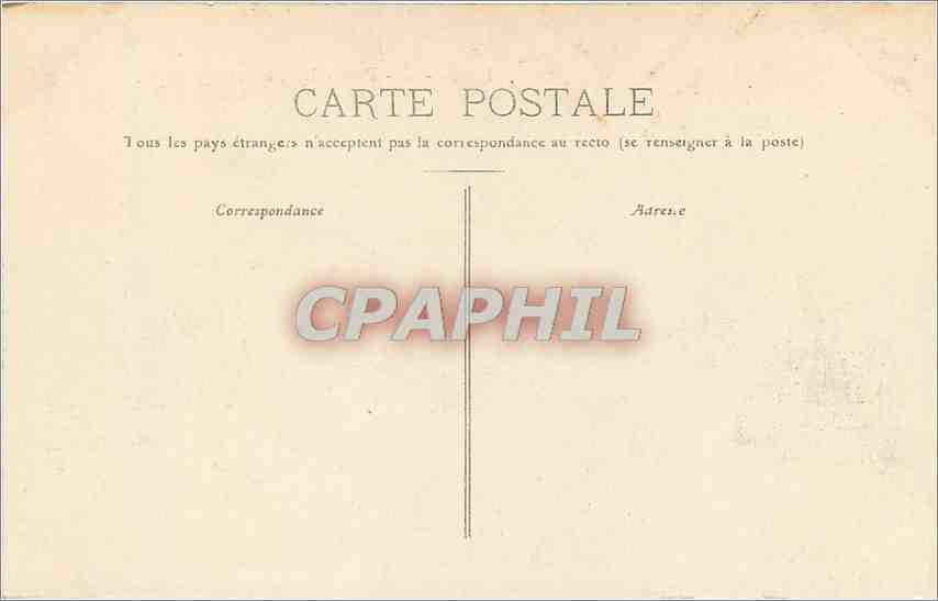CPA Lyon Passerelle du College  — Verso