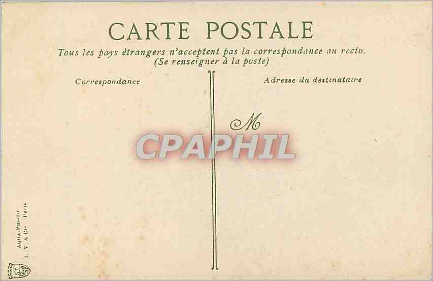 CPA Lyon Le 8 Decembre  — Verso