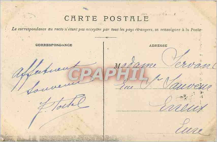 CPA Nevers Tombeau de Bernadette a Saint Gildard  — Rückseite