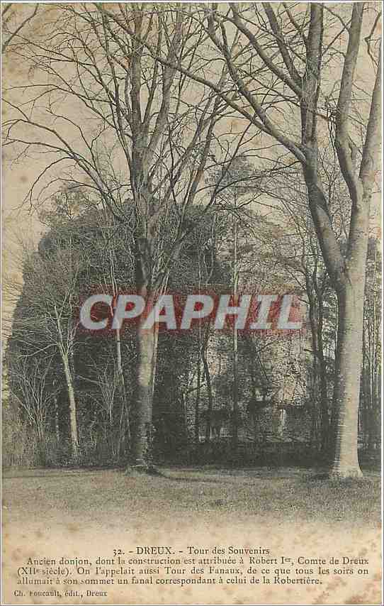 Dreux — Tour des Souvenirs — Ch. Poncail, édit., Dreux