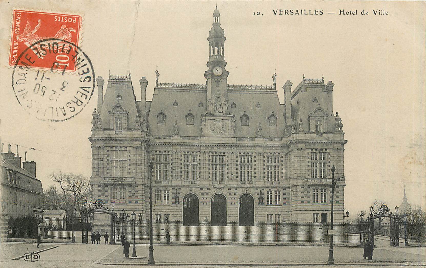 CPA Versailles Hotel de Ville 