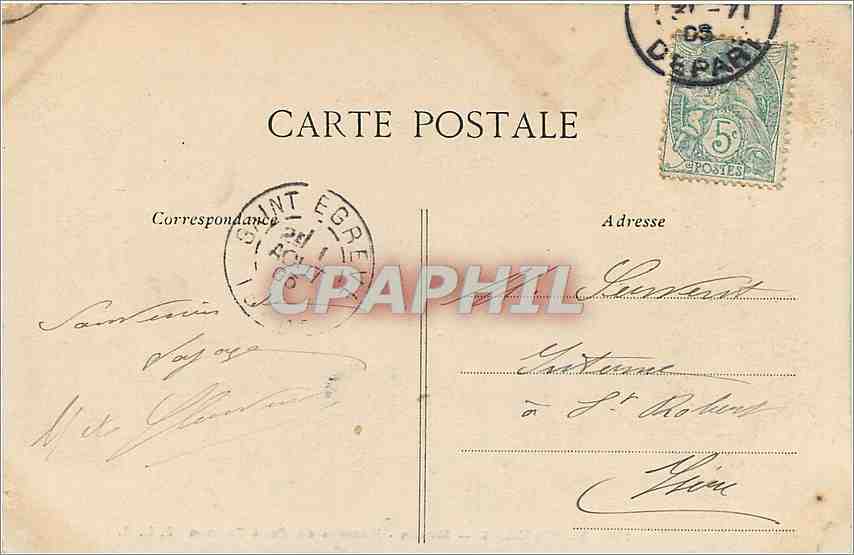 CPA Versailles Moulin Hameau du Petit Trianon  — Verso