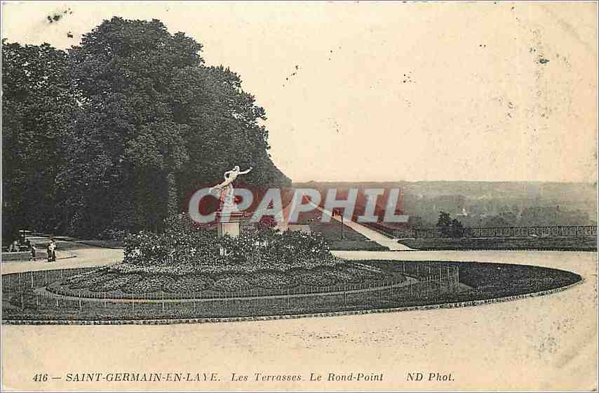 Saint-Germain-en-Laye — Les Terrasses. Le Rond-Point — ND Phot.