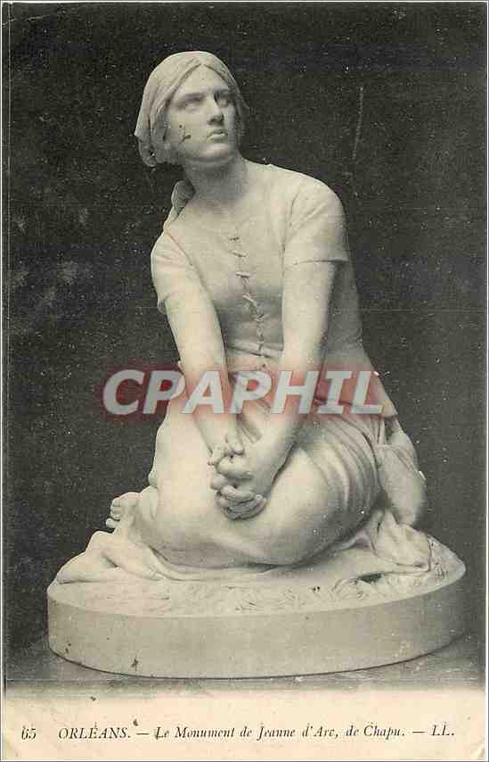 CPA Orleans Le Monument de Jeanne d'Arc de Chapu 