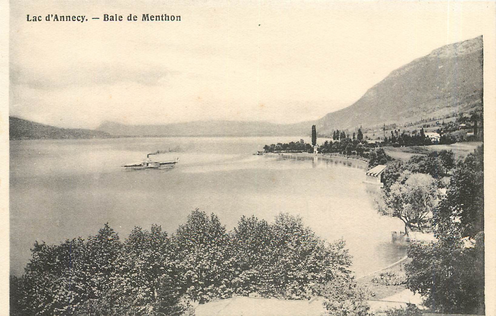 CPA Lac d'Annecy Baie de Menthon 