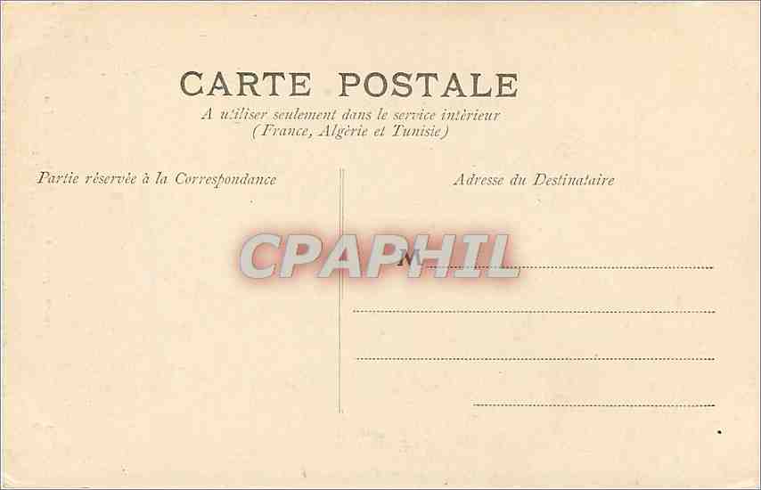 CPA Hautes Pyrenees Route de Luz a Gavarnie Gedre l'Eglise  — Verso