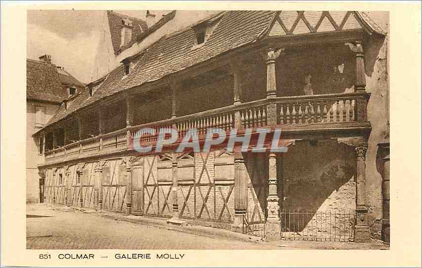 CPA Colmar Galerie Molly 