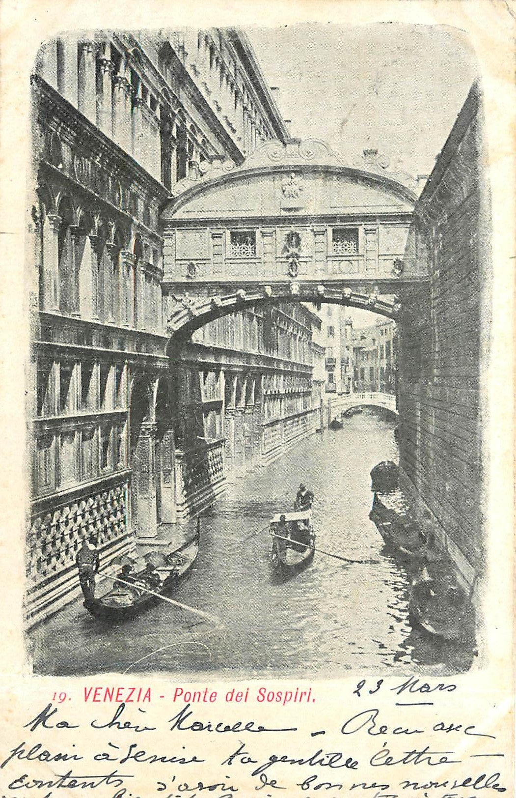 CPA Venezia Ponte dei Sospiri 