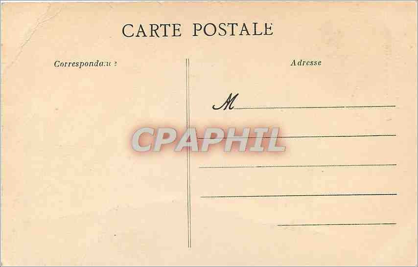 CPA Rennes L et V Eglise Toussaint  — Rückseite