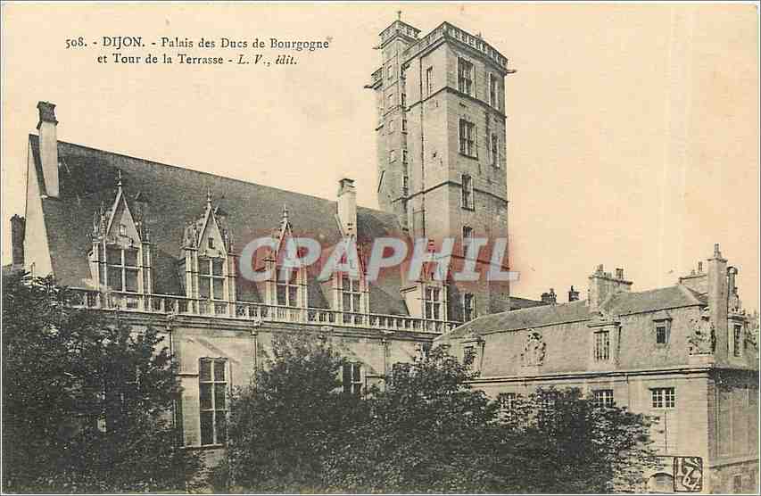CPA Dijon Palais des Ducs de Bourgogne et Tour de la Terrasse 