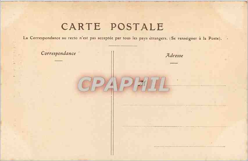 CPA Nancy Porte de la Craffe aux deux Tours si Pittoresque  — Rückseite