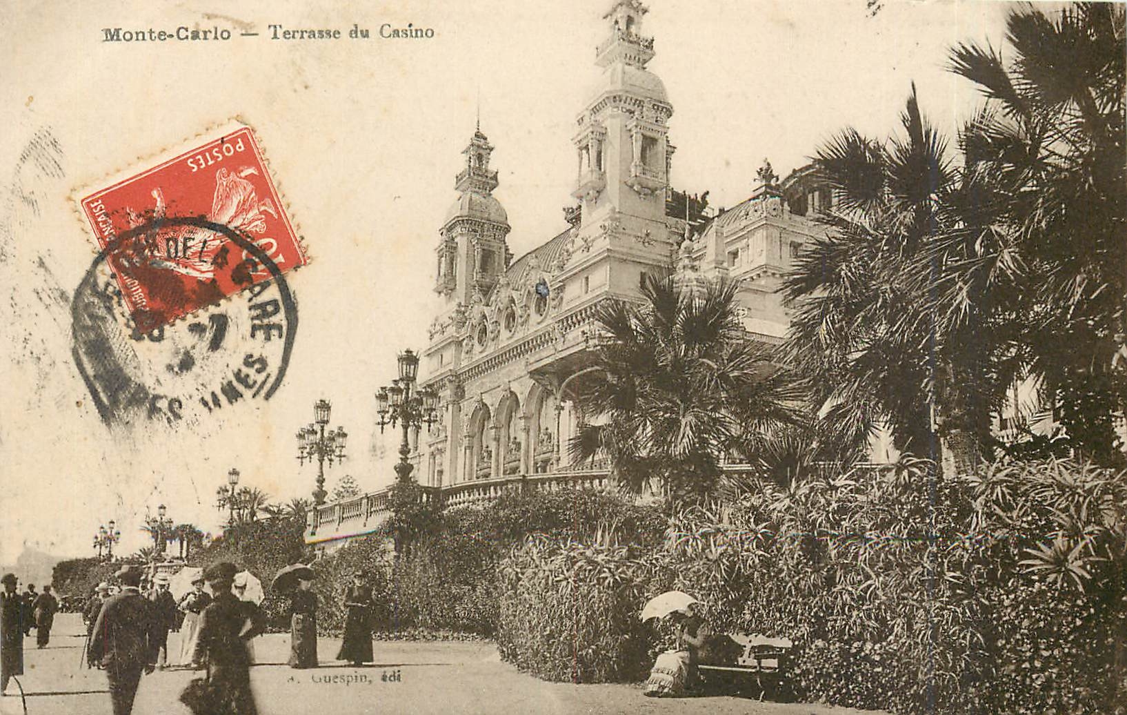 CPA Monte Carlo Terrasse du Casino 