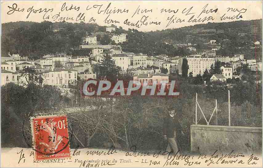 CPA Le Cannet Vue generale prise du Tivoli 